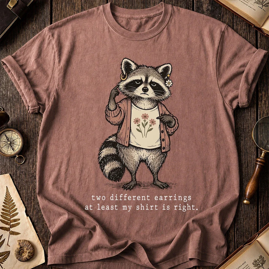 Odd Pair Raccoon T-Shirt product image 8