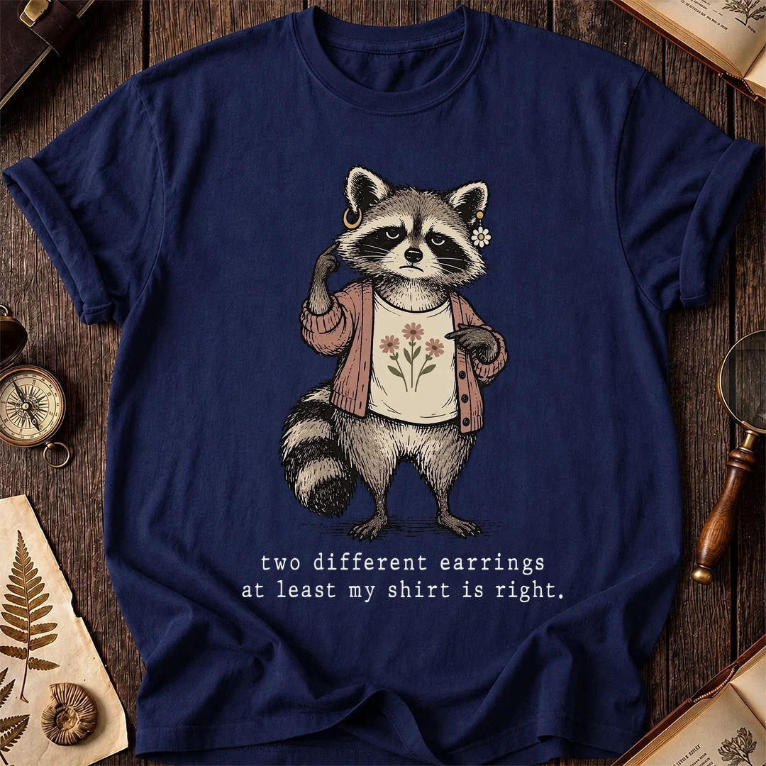 Odd Pair Raccoon T-Shirt product image 7