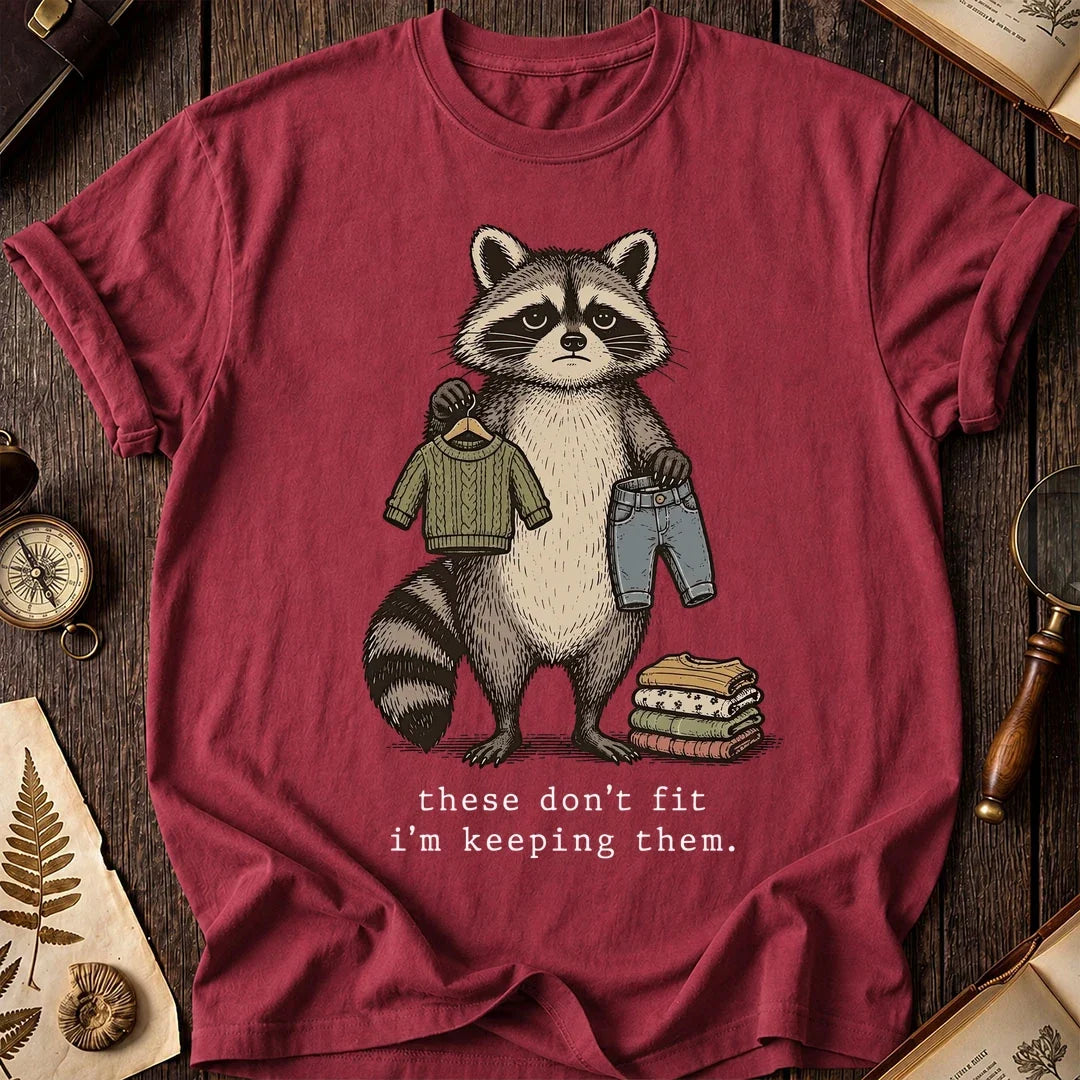Old Clothes Raccoon T-Shirt product image 5
