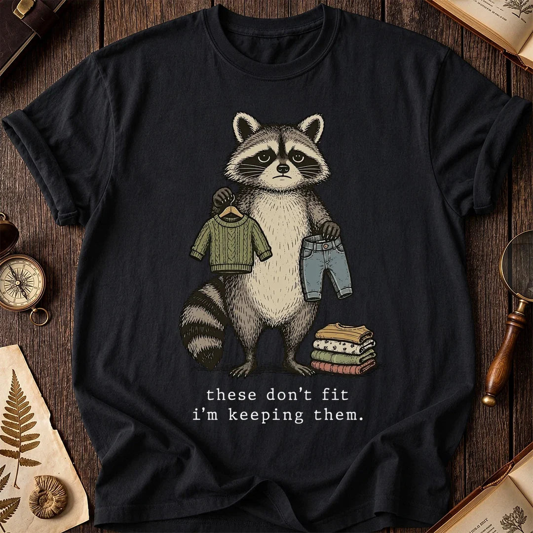 Old Clothes Raccoon T-Shirt product image 2