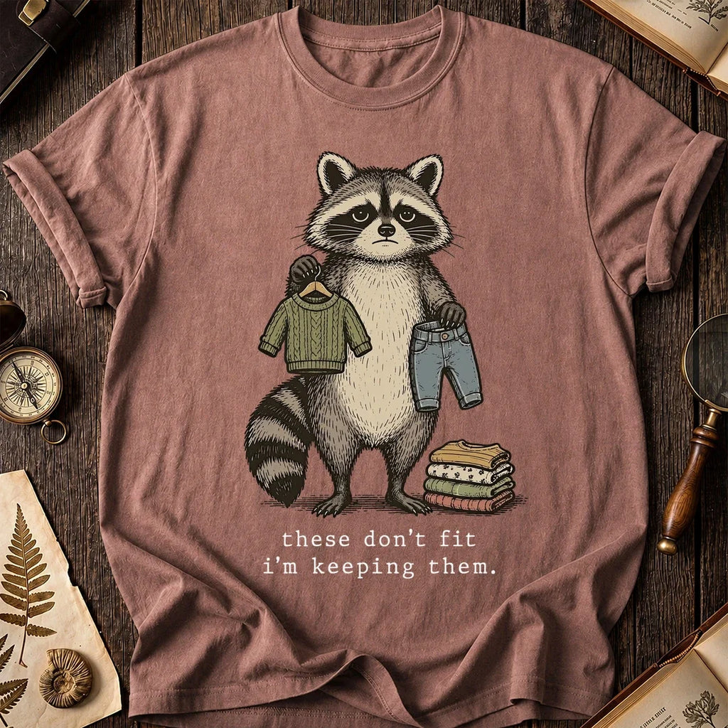 Old Clothes Raccoon T-Shirt product image 8
