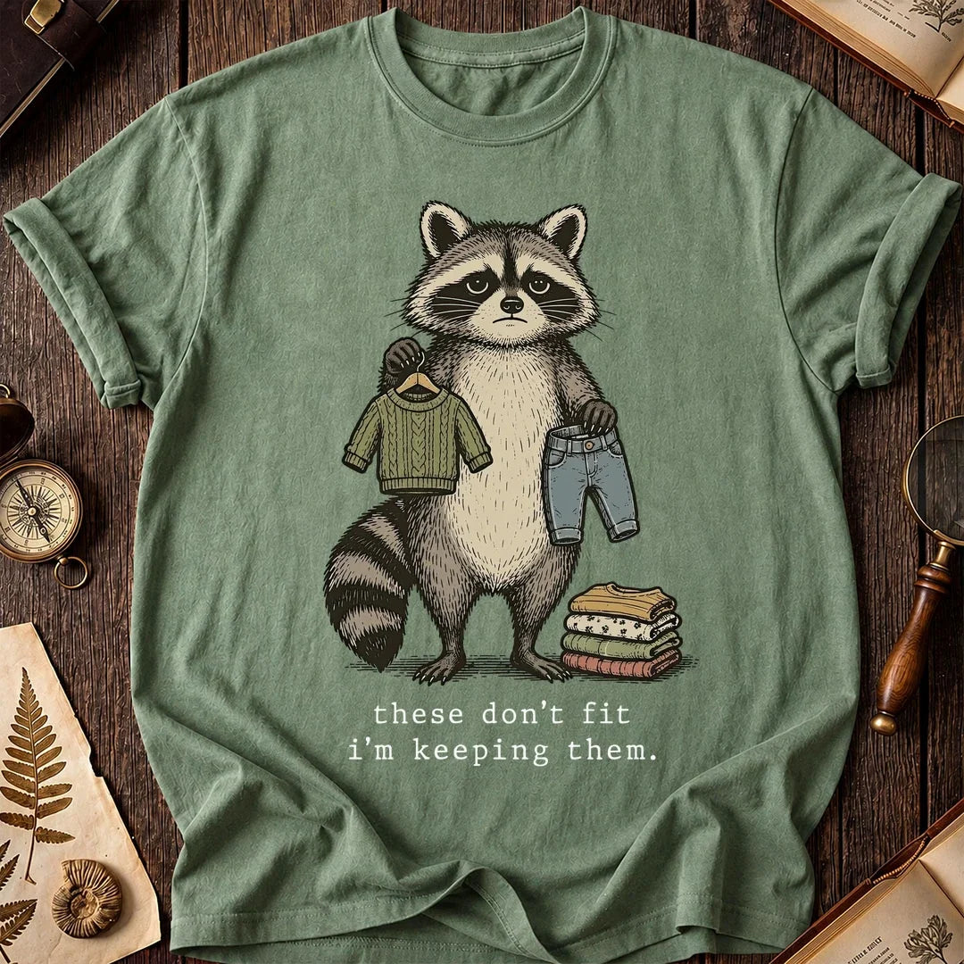Old Clothes Raccoon T-Shirt product image 1