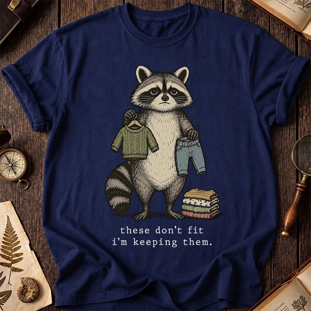 Old Clothes Raccoon T-Shirt product image 7