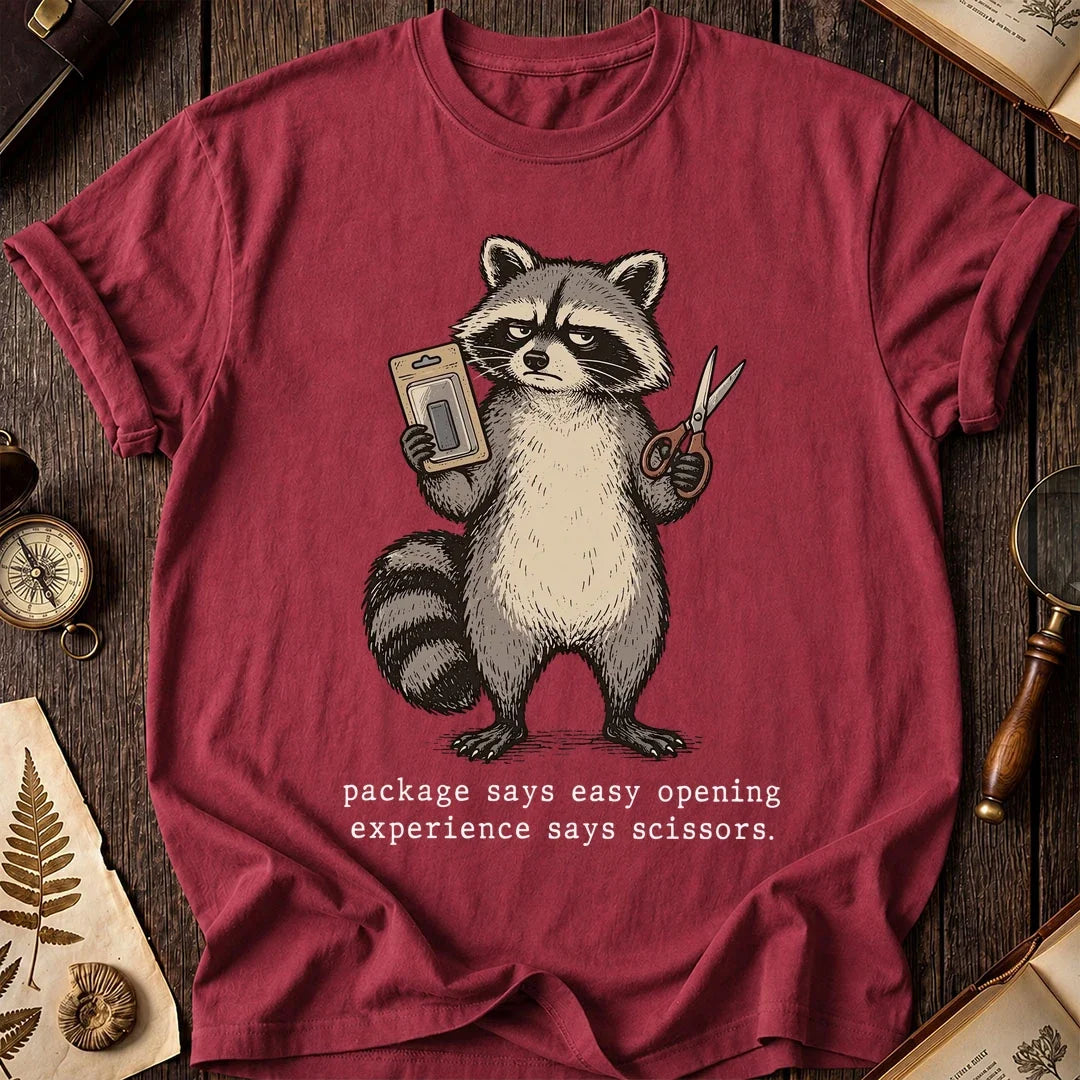 Open Easy Raccoon T-Shirt product image 5