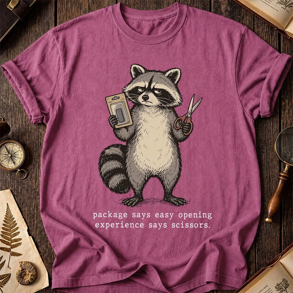 Open Easy Raccoon T-Shirt product image 3