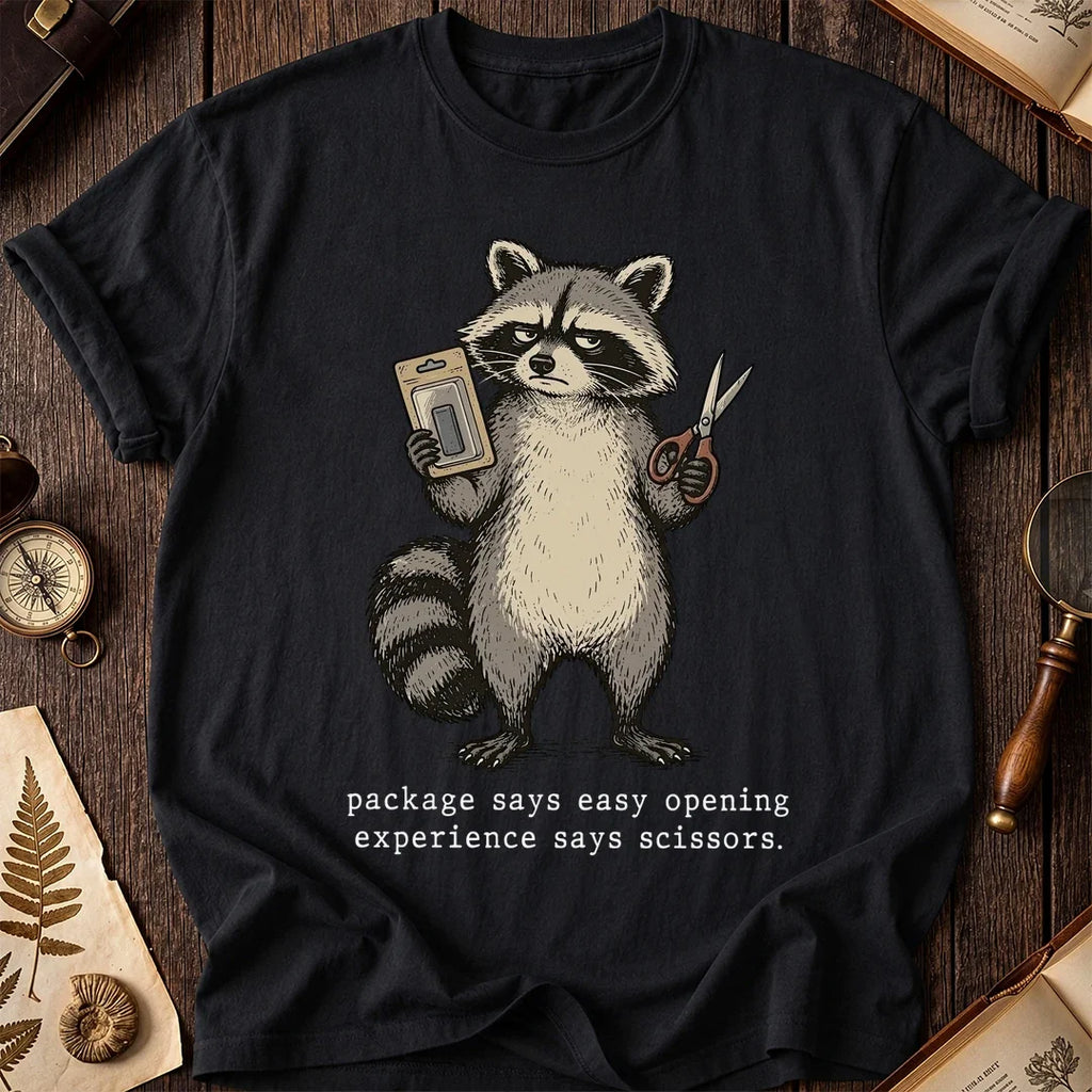 Open Easy Raccoon T-Shirt product image 2