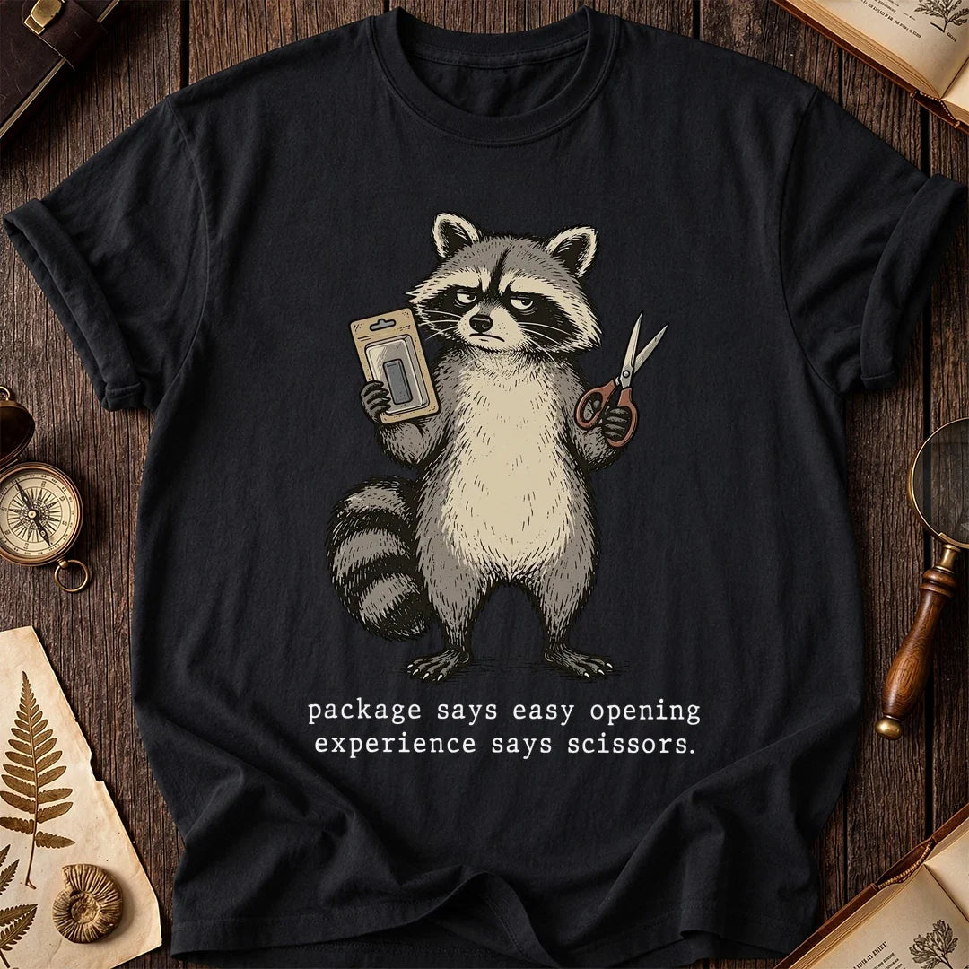 Open Easy Raccoon T-Shirt product image 2