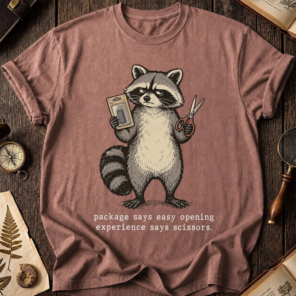Open Easy Raccoon T-Shirt product image 8