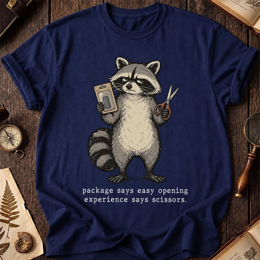 Open Easy Raccoon T-Shirt product image 7