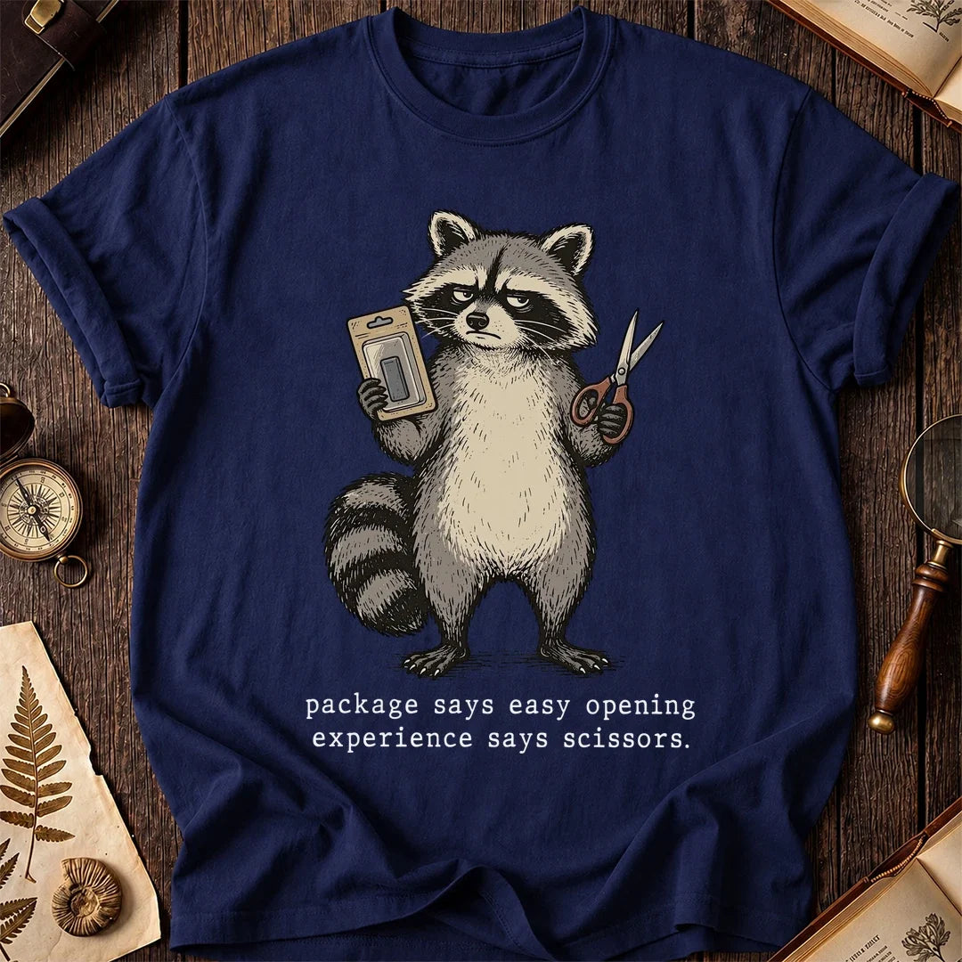 Open Easy Raccoon T-Shirt product image 7