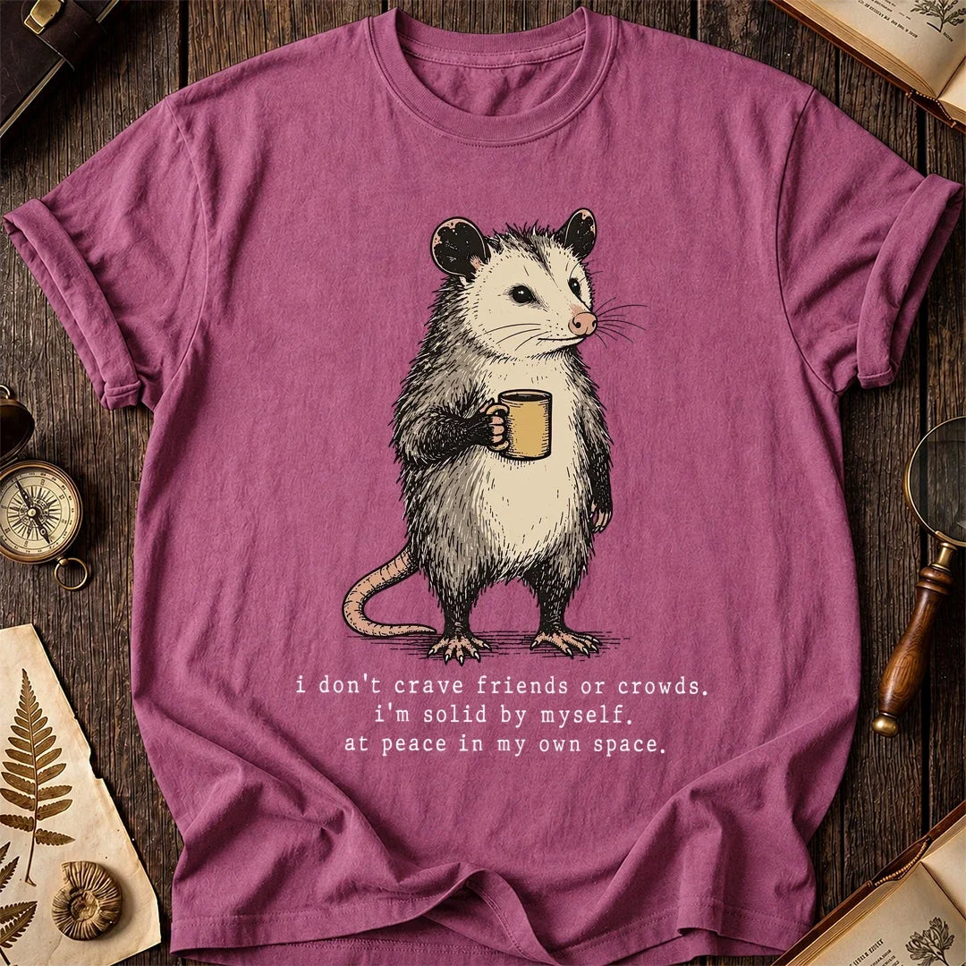 Own Space Possum T-Shirt product image 3