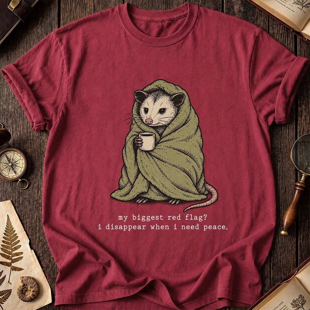 Peace Break Possum T-Shirt product image 5