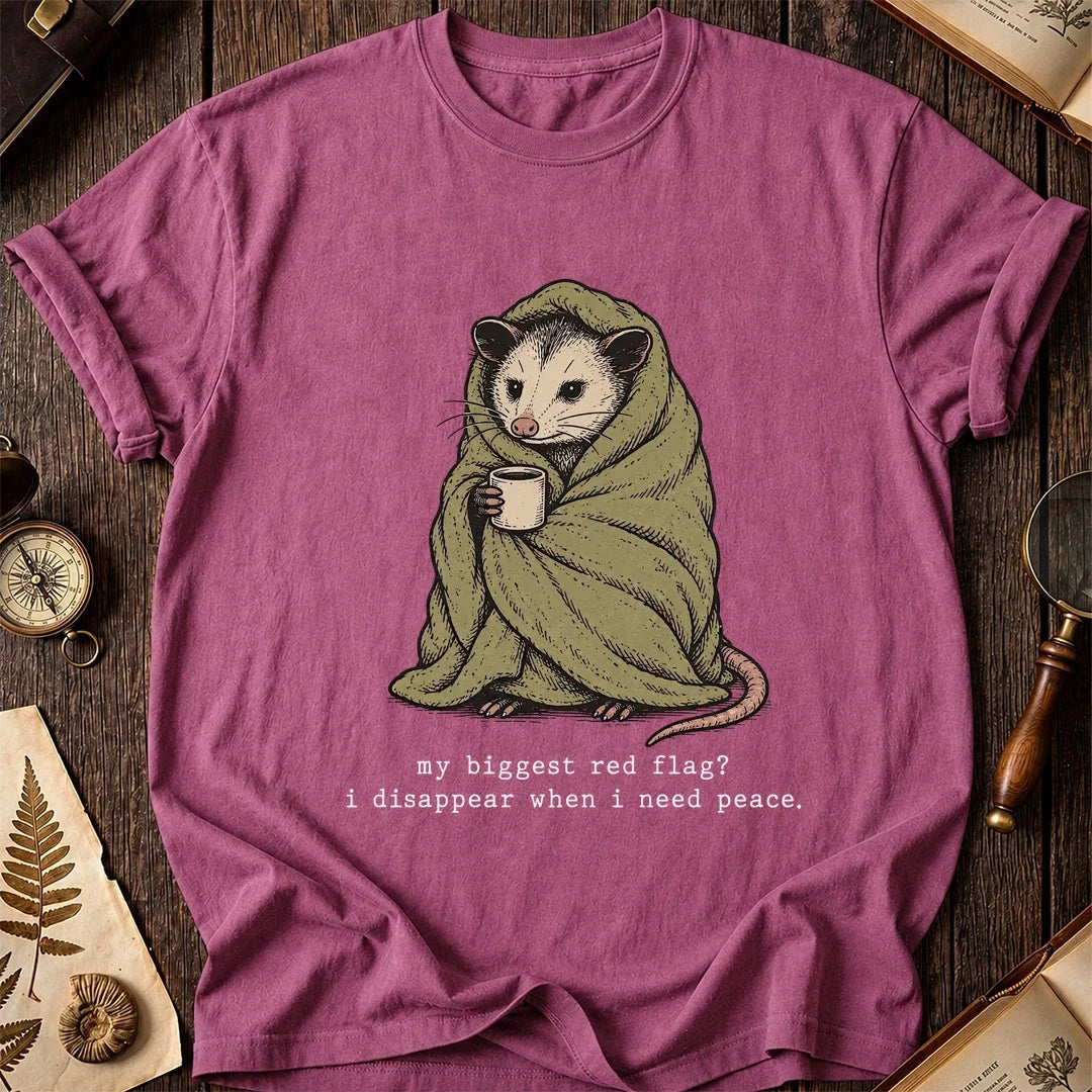 Peace Break Possum T-Shirt product image 3