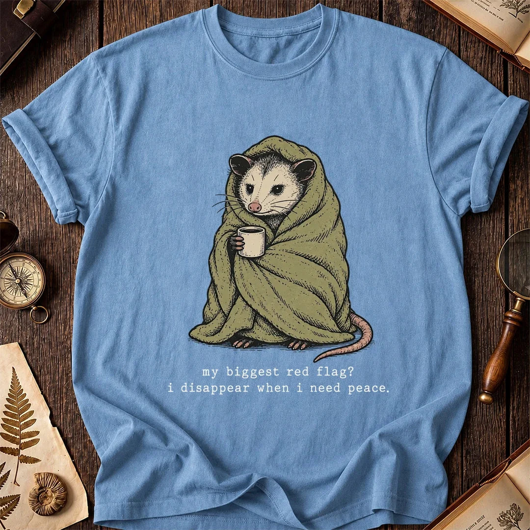 Peace Break Possum T-Shirt product image 4