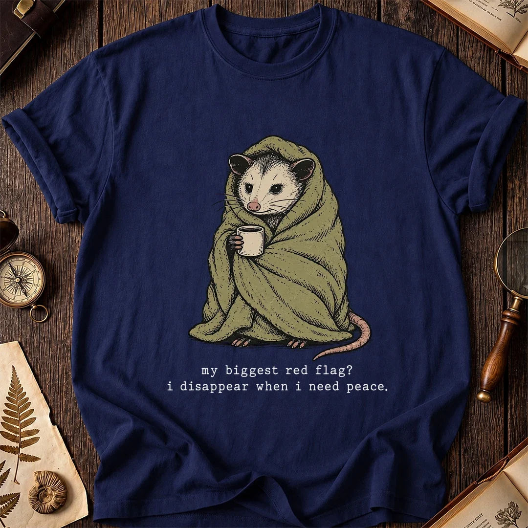 Peace Break Possum T-Shirt product image 7
