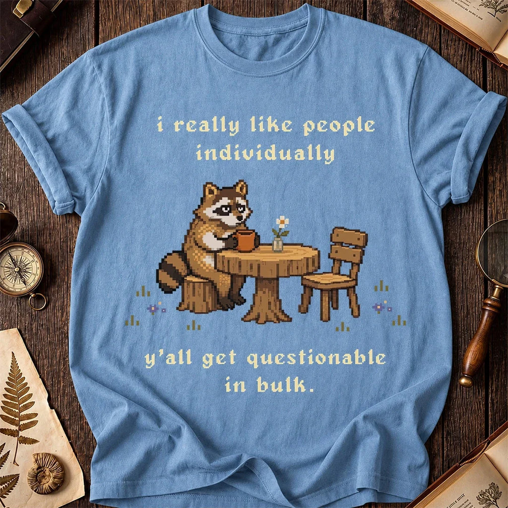People Wary Raccoon T-Shirt product image 4