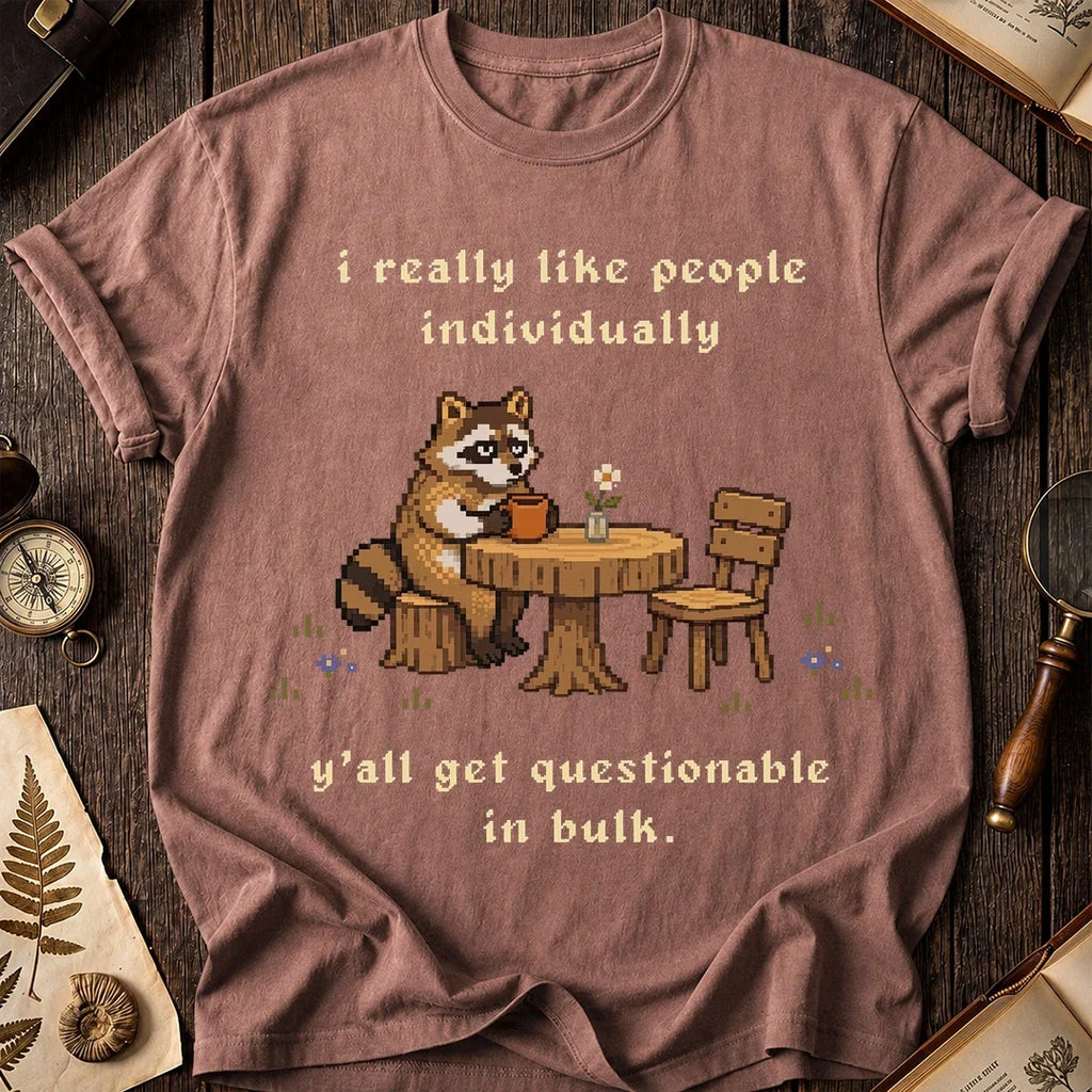 People Wary Raccoon T-Shirt product image 8