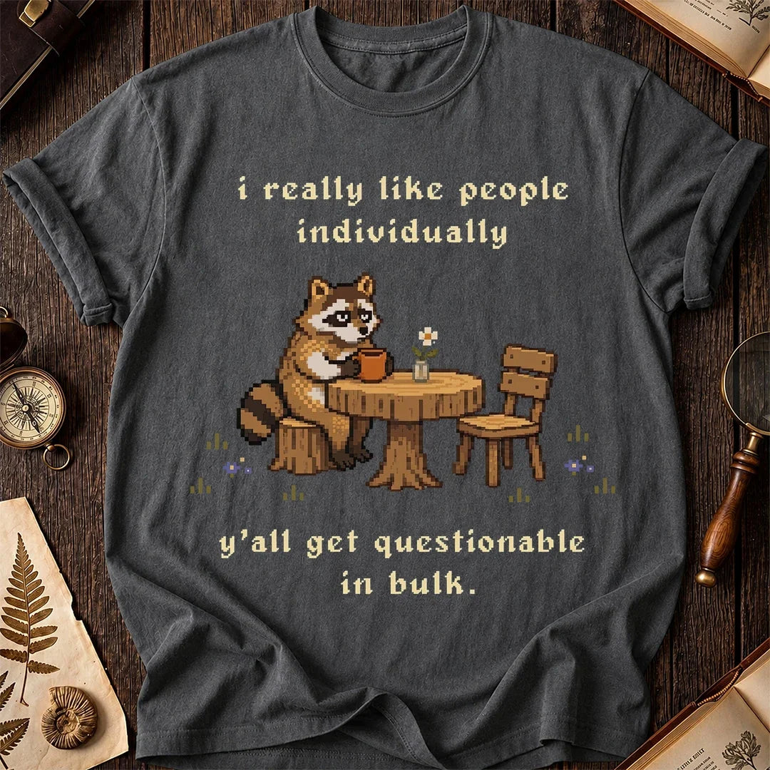 People Wary Raccoon T-Shirt product image 6