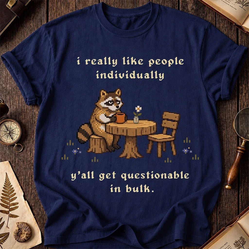 People Wary Raccoon T-Shirt product image 7