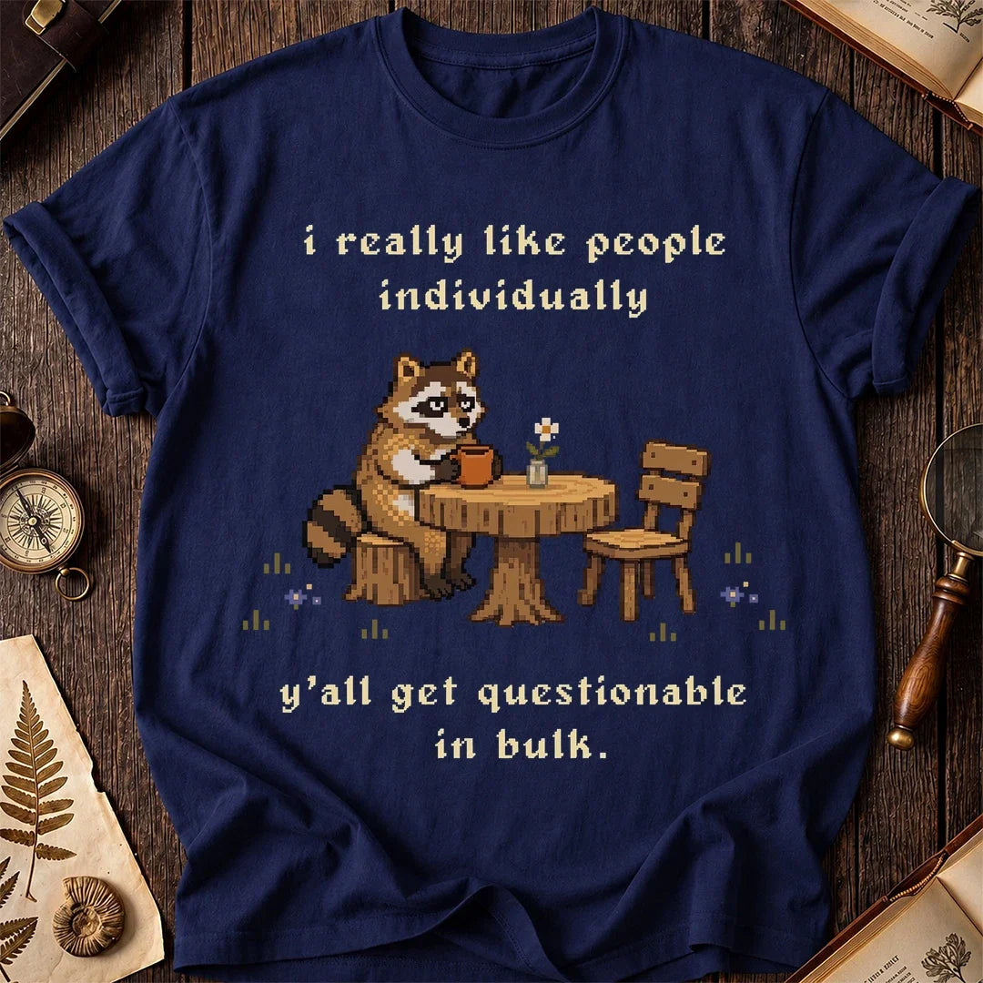 People Wary Raccoon T-Shirt product image 7