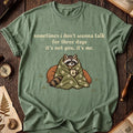 Quiet Time Raccoon T-Shirt product image 1