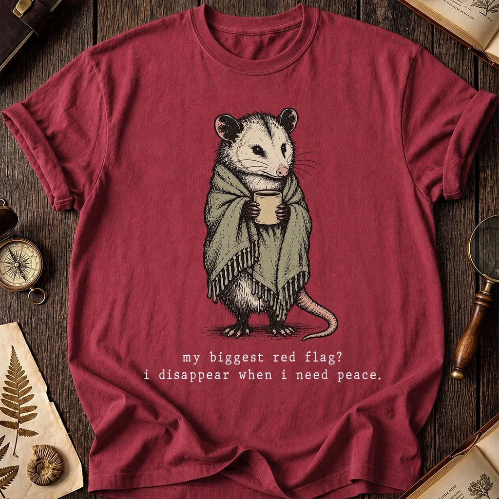 Red Flag Possum T-Shirt product image 5