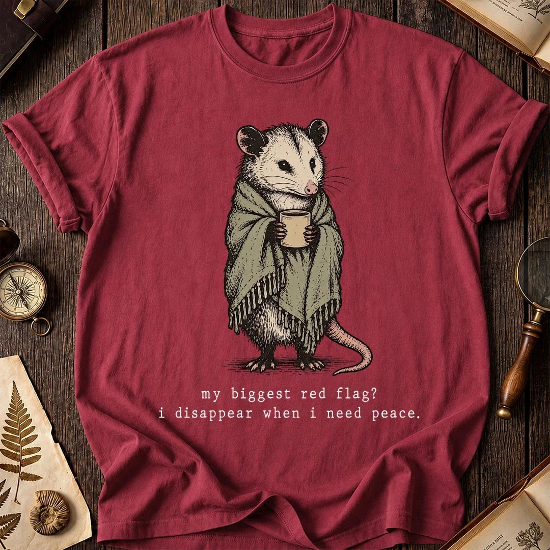 Red Flag Possum T-Shirt product image 5