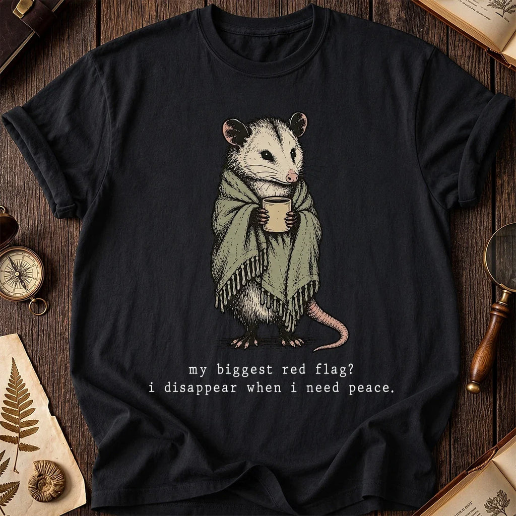 Red Flag Possum T-Shirt product image 2