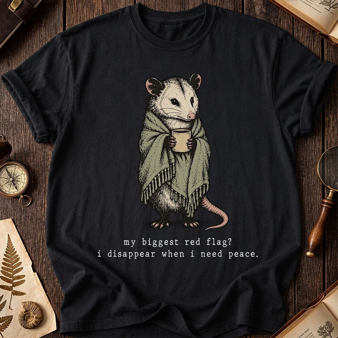 Red Flag Possum T-Shirt product image 2