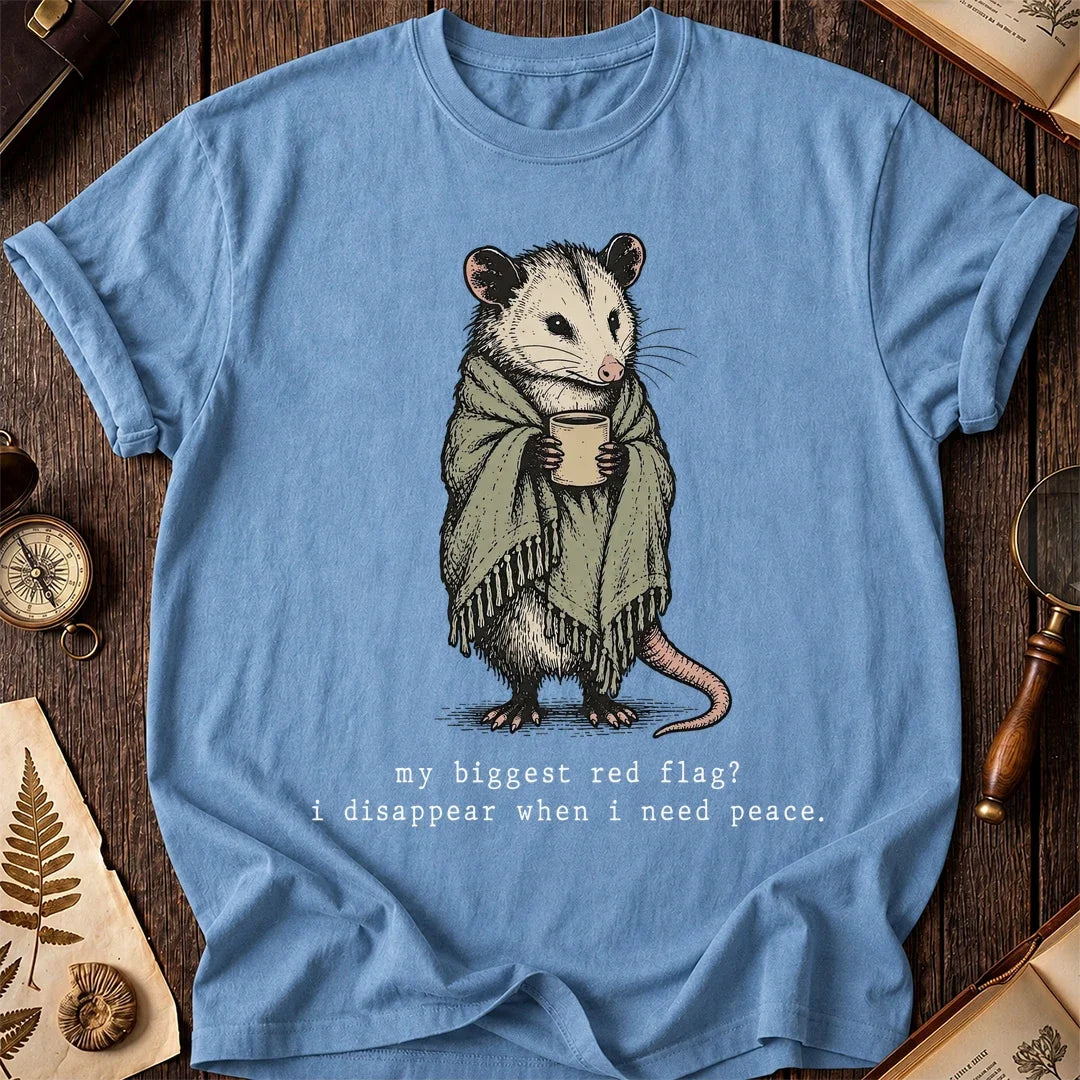 Red Flag Possum T-Shirt product image 4