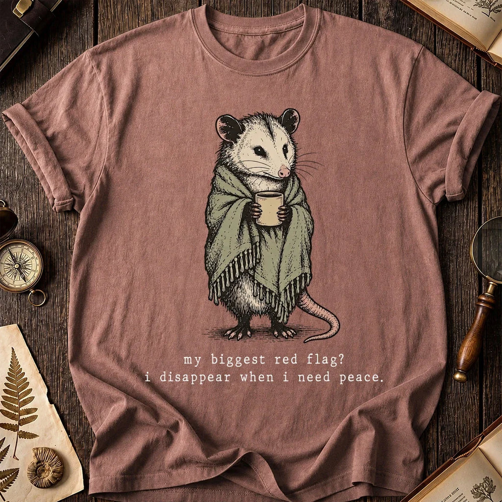 Red Flag Possum T-Shirt product image 8