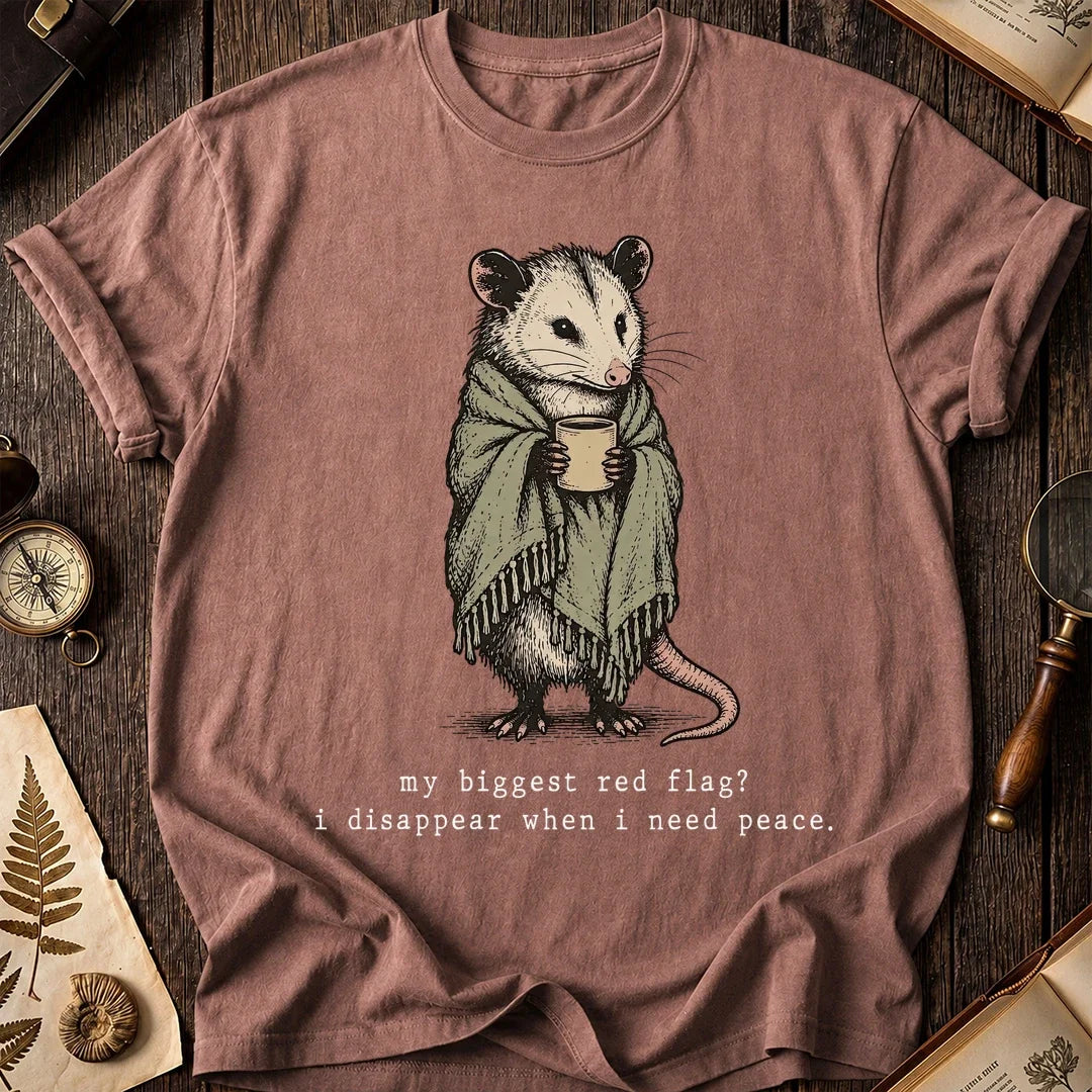Red Flag Possum T-Shirt product image 8
