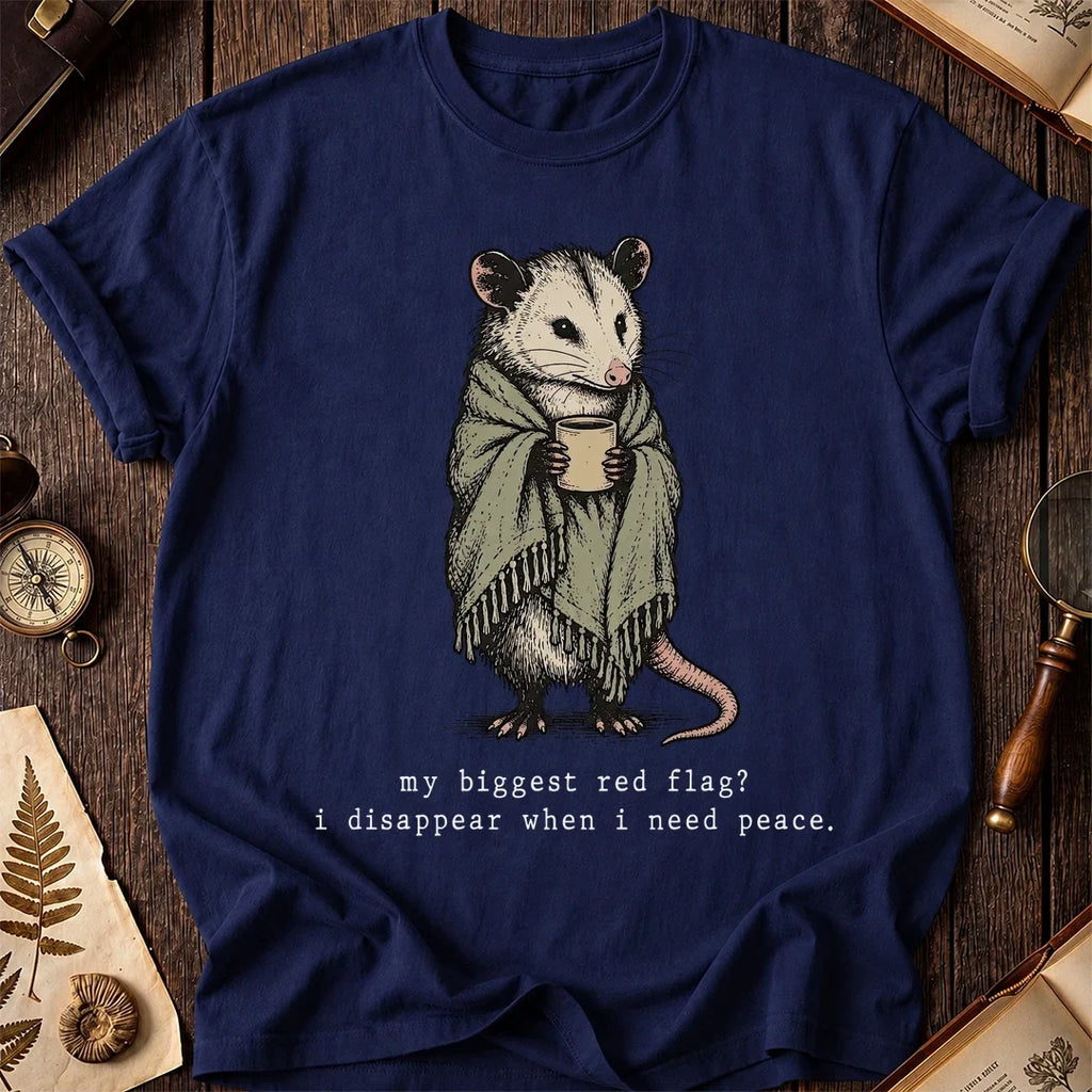 Red Flag Possum T-Shirt product image 7