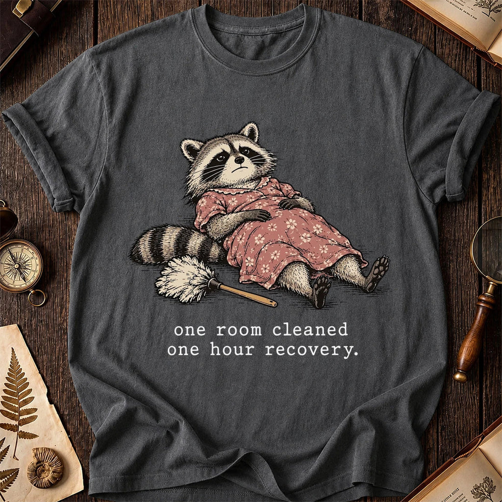 Room Clean Raccoon T-Shirt product image 6