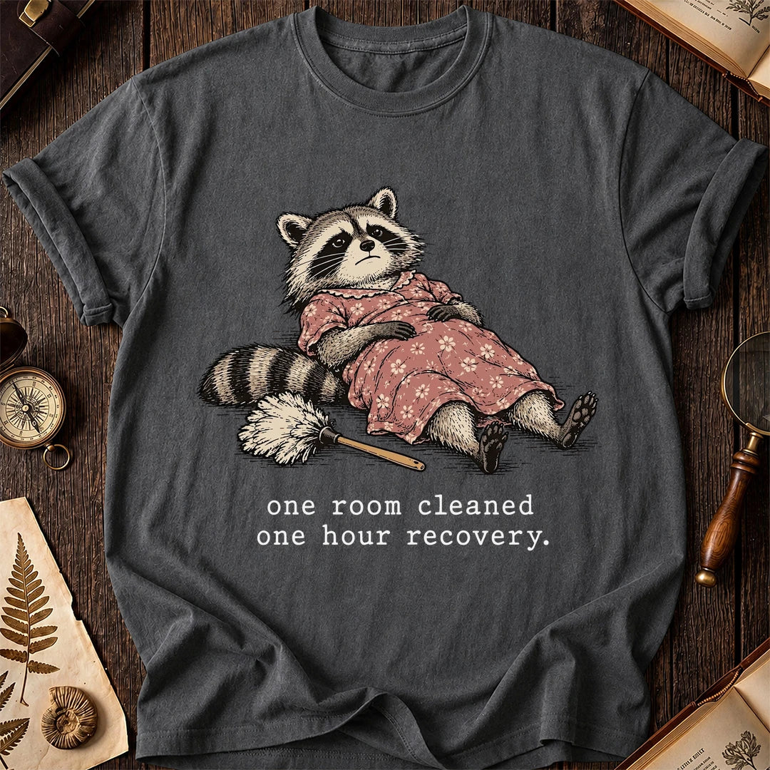 Room Clean Raccoon T-Shirt product image 6