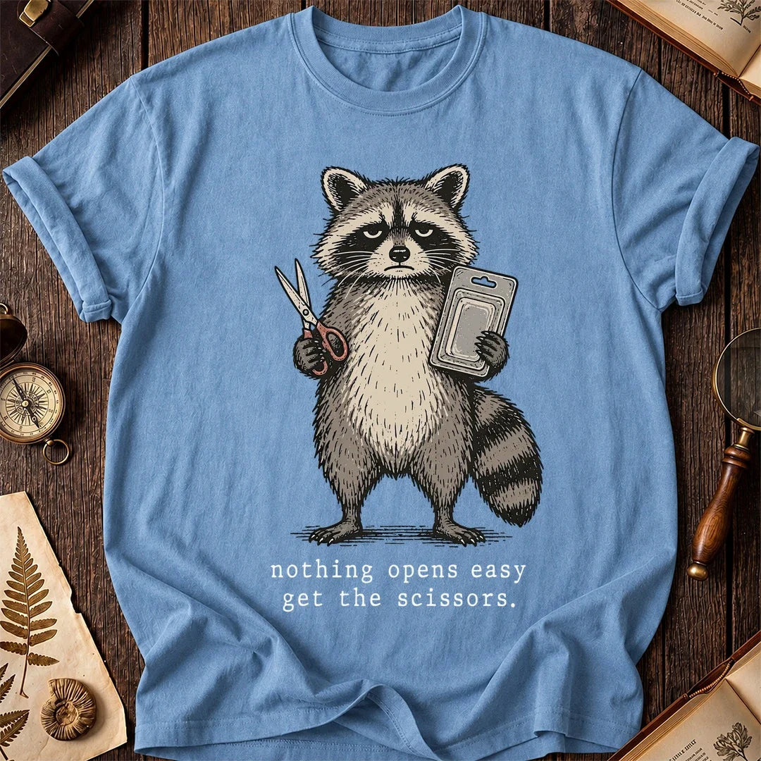Scissors Raccoon T-Shirt product image 4