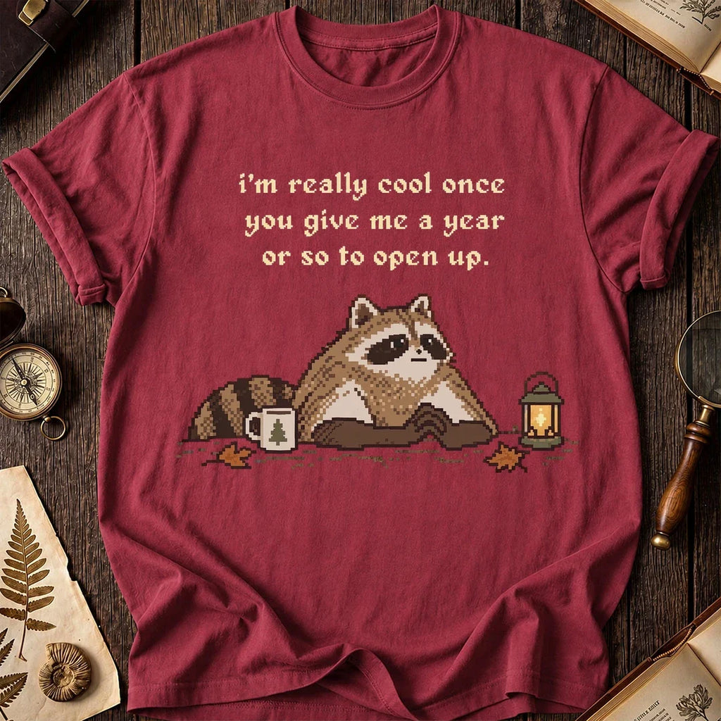 Shy Raccoon T-Shirt product image 5