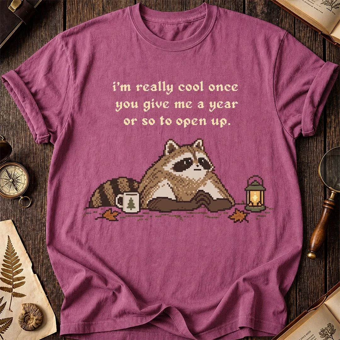 Shy Raccoon T-Shirt product image 3