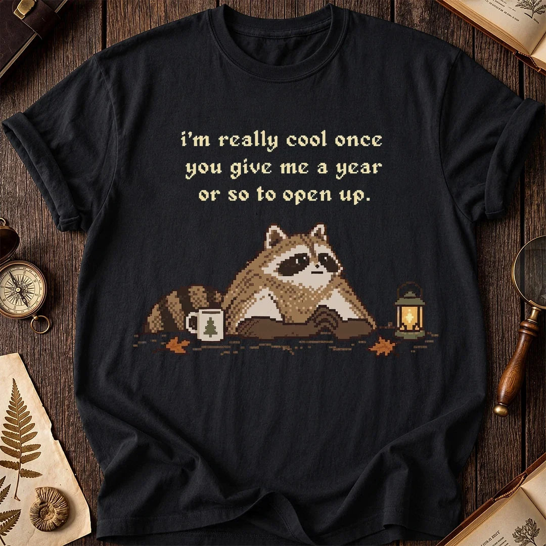 Shy Raccoon T-Shirt product image 2