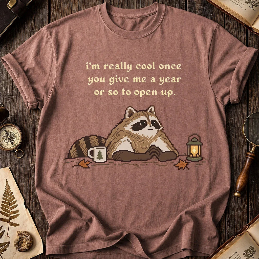 Shy Raccoon T-Shirt product image 8
