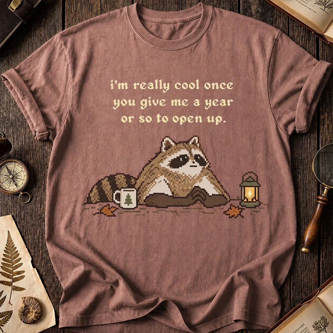 Shy Raccoon T-Shirt product image 8