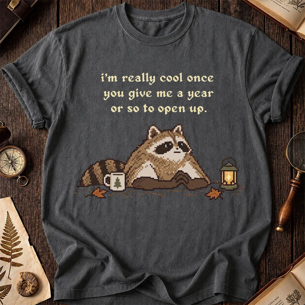 Shy Raccoon T-Shirt product image 6