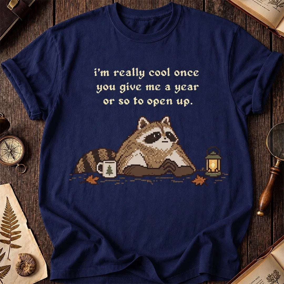 Shy Raccoon T-Shirt product image 7