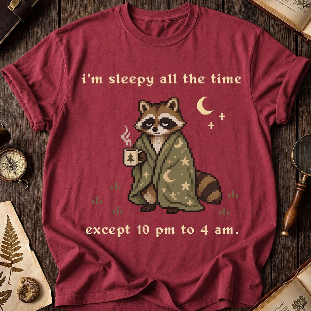 Sleepy Raccoon T-Shirt product image 5