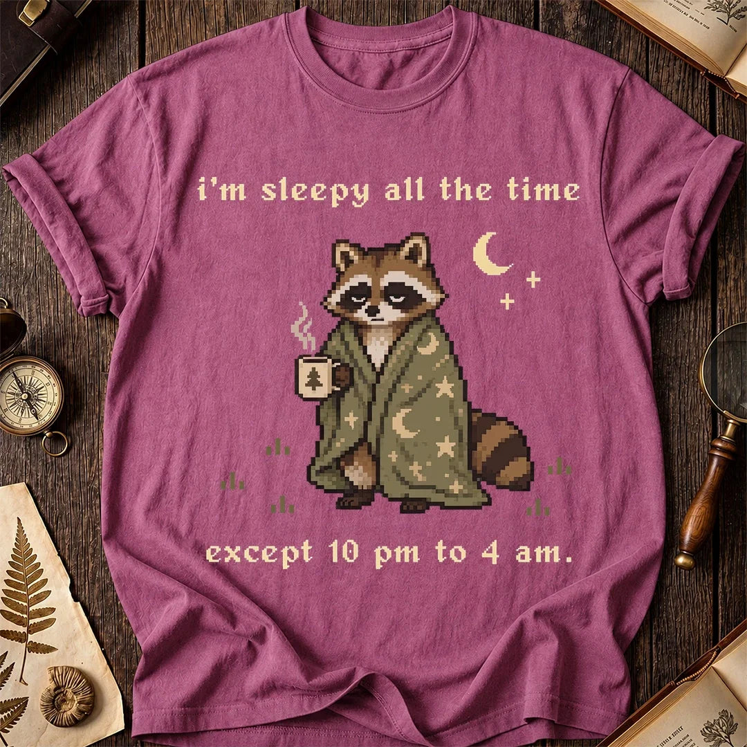 Sleepy Raccoon T-Shirt product image 3