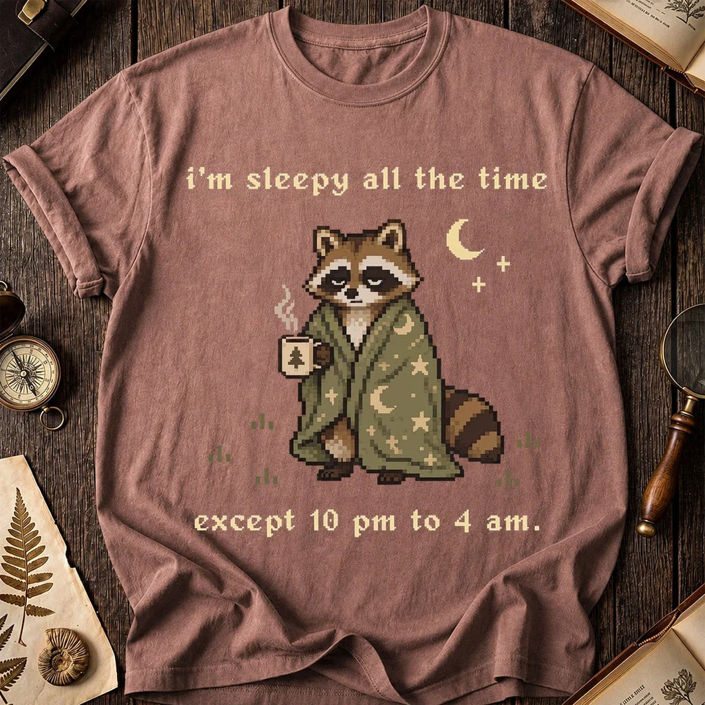 Sleepy Raccoon T-Shirt product image 8