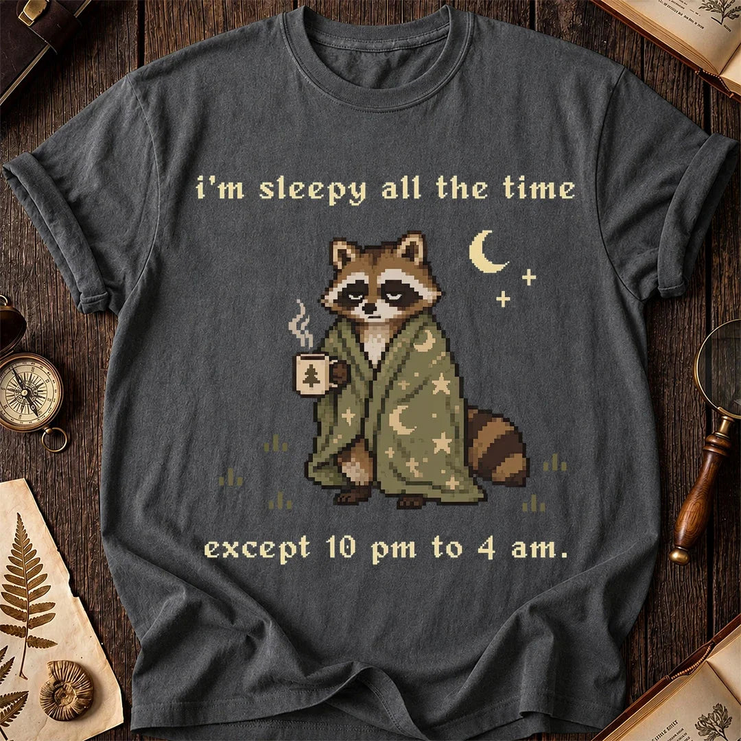 Sleepy Raccoon T-Shirt product image 6