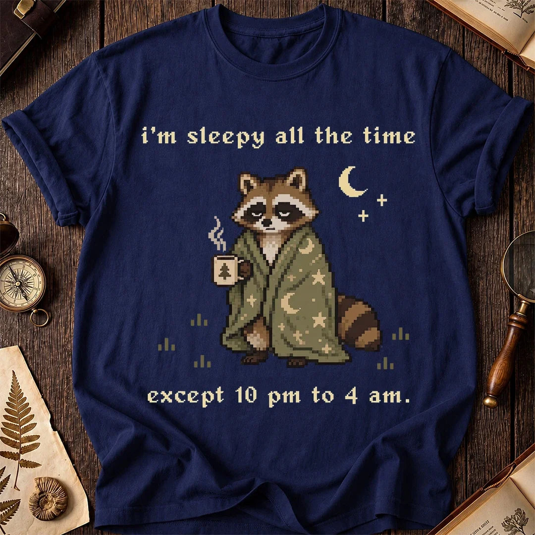 Sleepy Raccoon T-Shirt product image 7