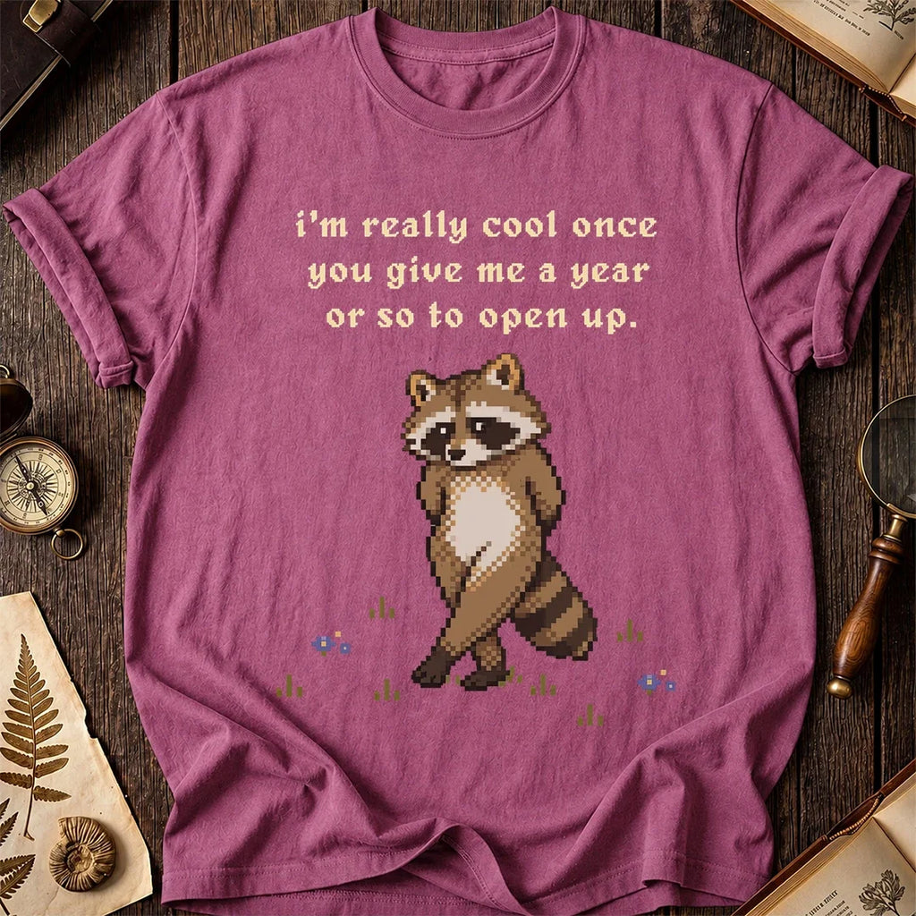 Slow Trust Raccoon T-Shirt product image 3
