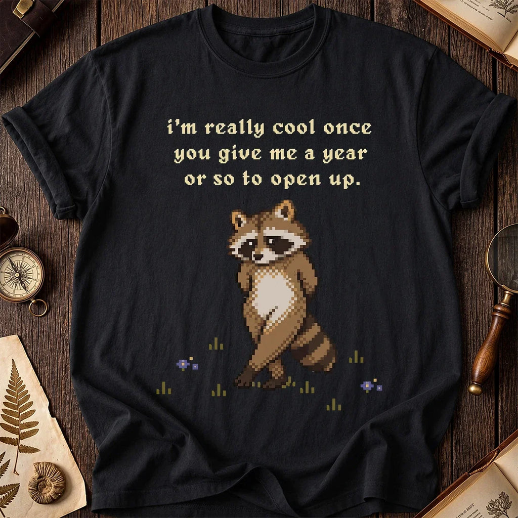 Slow Trust Raccoon T-Shirt product image 2